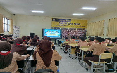 SOSIALISASI DUTA ANTI KEKERASAN SISWA SMP FK BINA MUDA